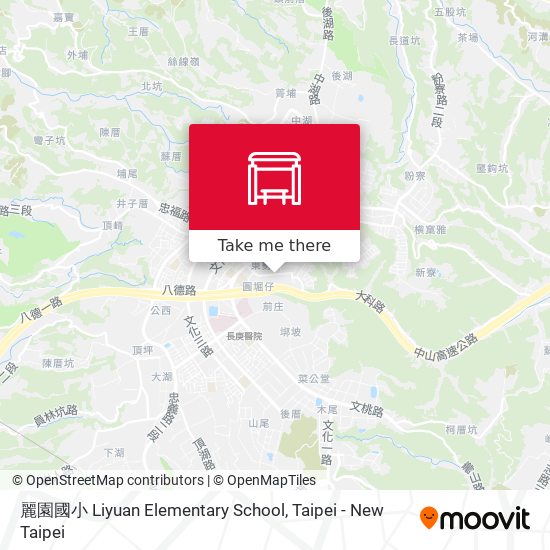 麗園國小 Liyuan Elementary School map