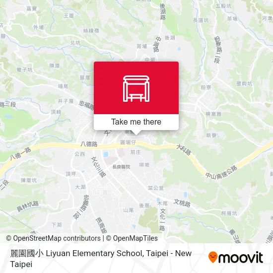 麗園國小 Liyuan Elementary School map