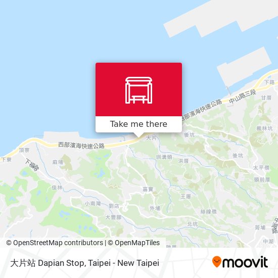 大片站 Dapian Stop map