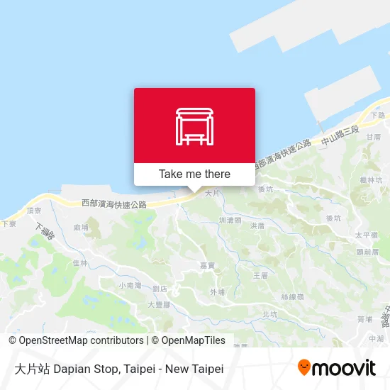 大片站 Dapian Stop map