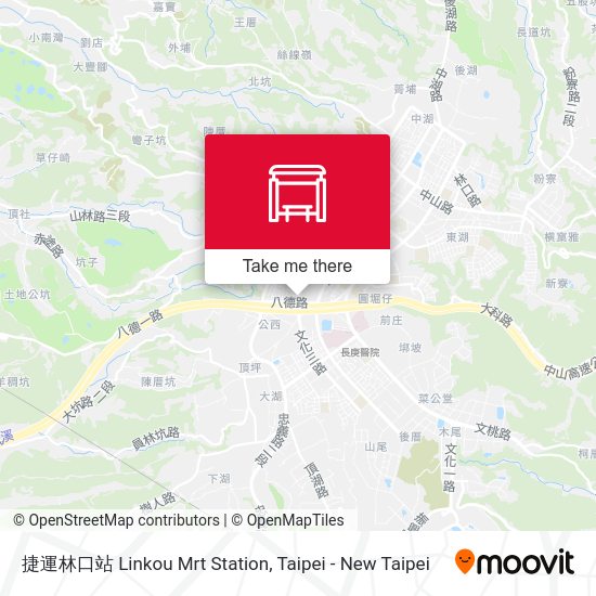 捷運林口站 Linkou Mrt Station map