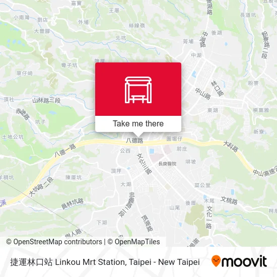 捷運林口站 Linkou Mrt Station地圖