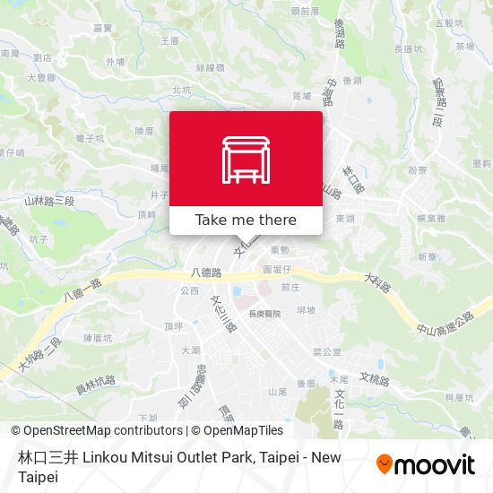 林口三井 Linkou Mitsui Outlet Park map