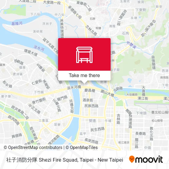 社子消防分隊 Shezi Fire Squad map