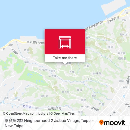嘉寶里2鄰 Neighborhood 2 Jiabao Village地圖