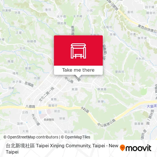 台北新境社區 Taipei Xinjing Community地圖