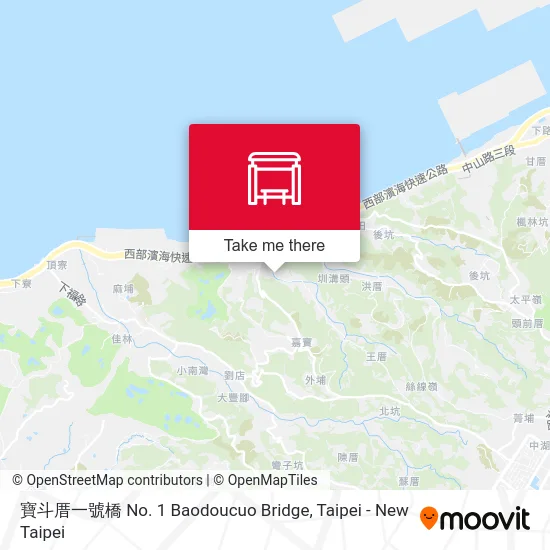 寶斗厝一號橋 No. 1 Baodoucuo Bridge map