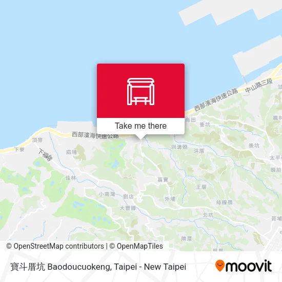 寶斗厝坑 Baodoucuokeng map