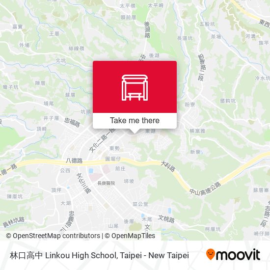 林口高中 Linkou High School map