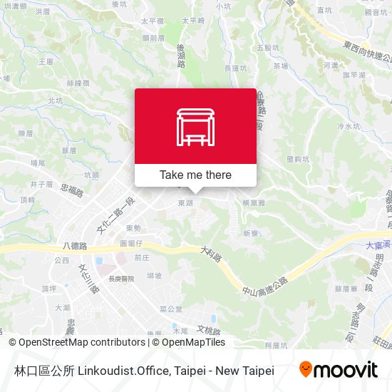 林口區公所 Linkoudist.Office map