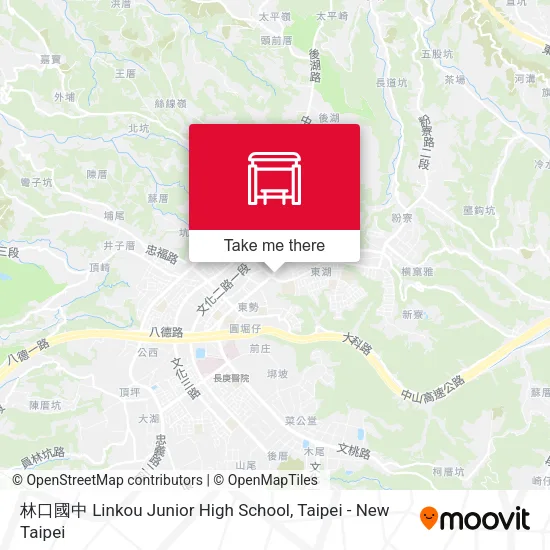 林口國中 Linkoujuniorhighschool地圖