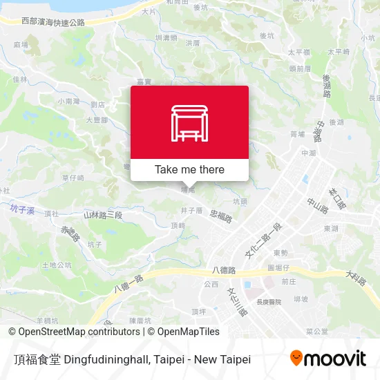 頂福食堂 Dingfudininghall map