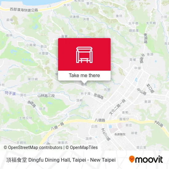 頂福食堂 Dingfu Dining Hall map