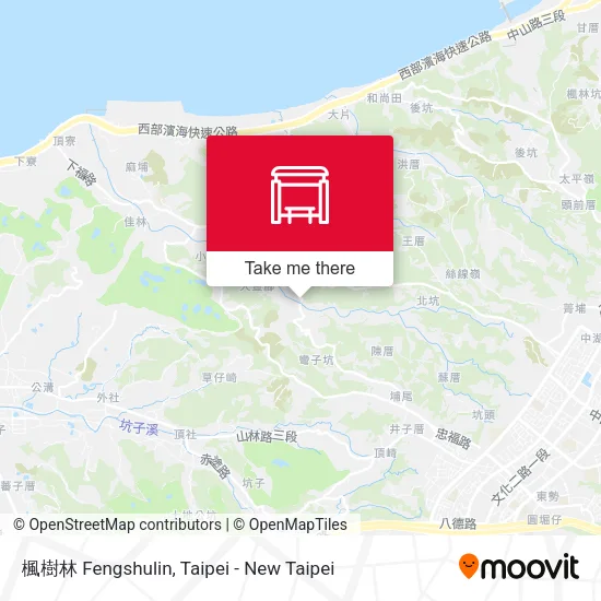 楓樹林 Fengshulin map