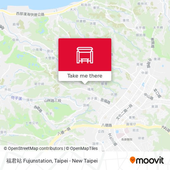 福君站 Fujunstation map