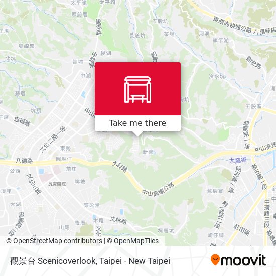 觀景台 Scenicoverlook map