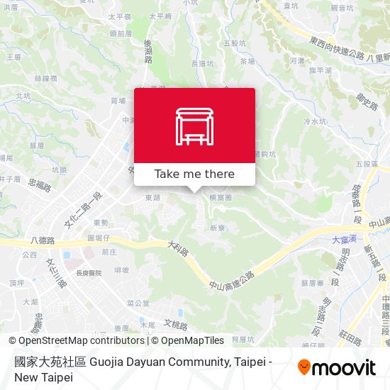 國家大苑社區 Guojia Dayuan Community map