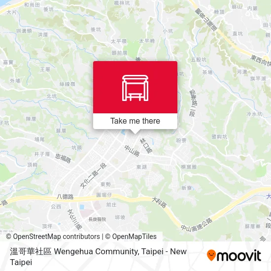 溫哥華社區 Wengehua Community map