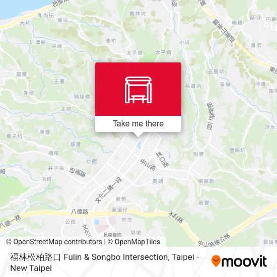 福林松柏路口 Fulin & Songbo Intersection地圖