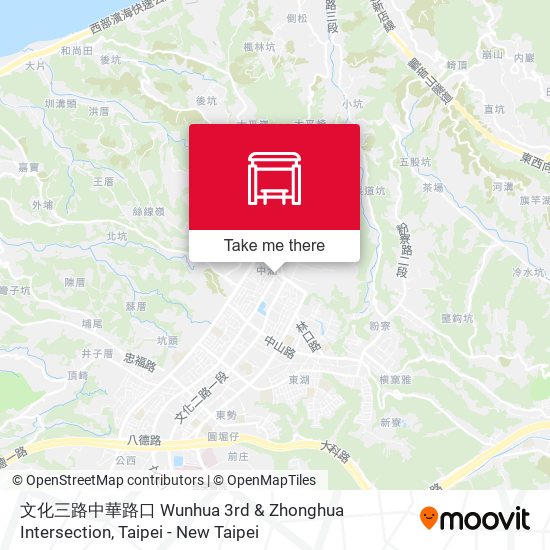 文化三路中華路口 Wunhua 3rd & Zhonghua Intersection地圖
