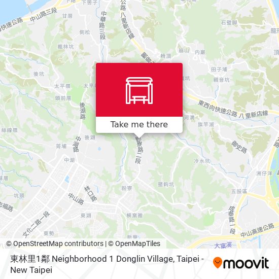 東林里1鄰 Neighborhood 1 Donglin Village地圖