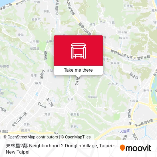 東林里2鄰 Neighborhood 2 Donglin Village map