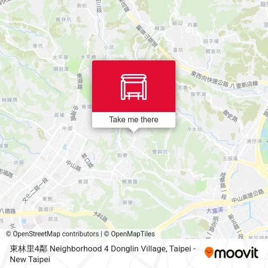 東林里4鄰 Neighborhood 4 Donglin Village map