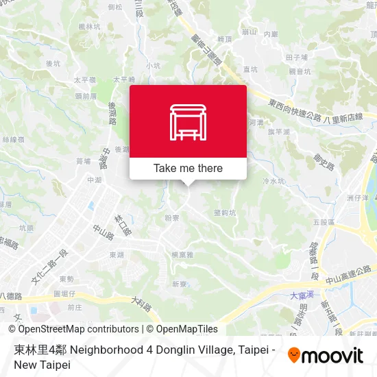 東林里4鄰 Neighborhood 4 Donglin Village map