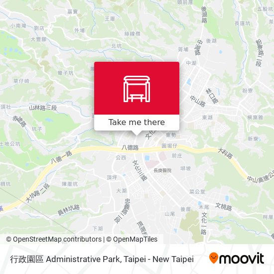 行政園區 Administrative Park map