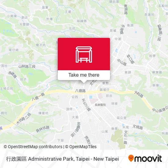 行政園區 Administrative Park地圖