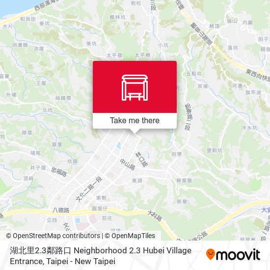 湖北里2.3鄰路口 Neighborhood 2.3 Hubei Village Entrance map