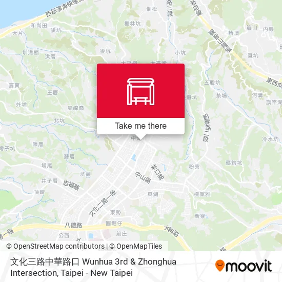 文化三路中華路口 Wunhua 3rd & Zhonghua Intersection地圖
