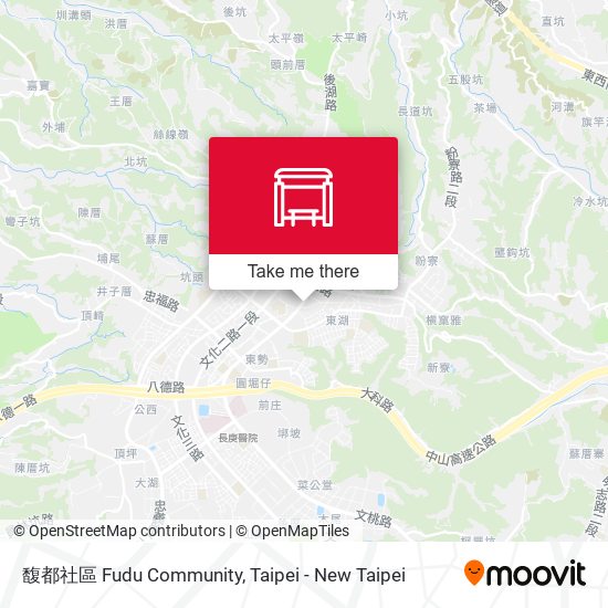 馥都社區 Fudu Community map