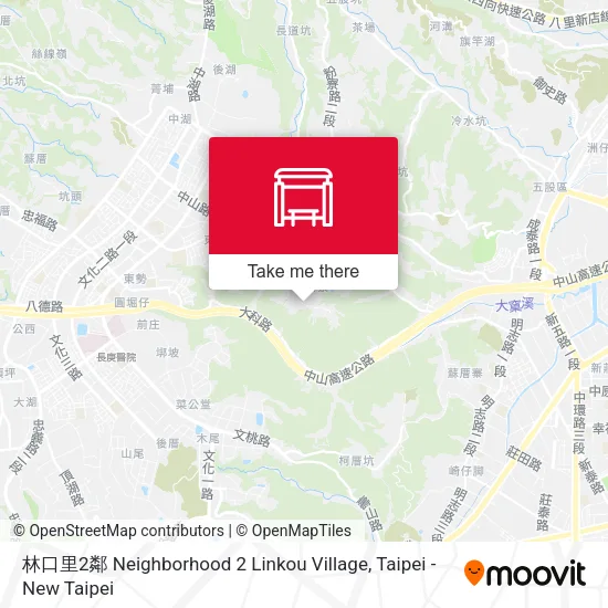 林口里2鄰 Neighborhood 2 Linkou Village map