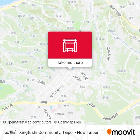 幸福市 Xingfushi Community map