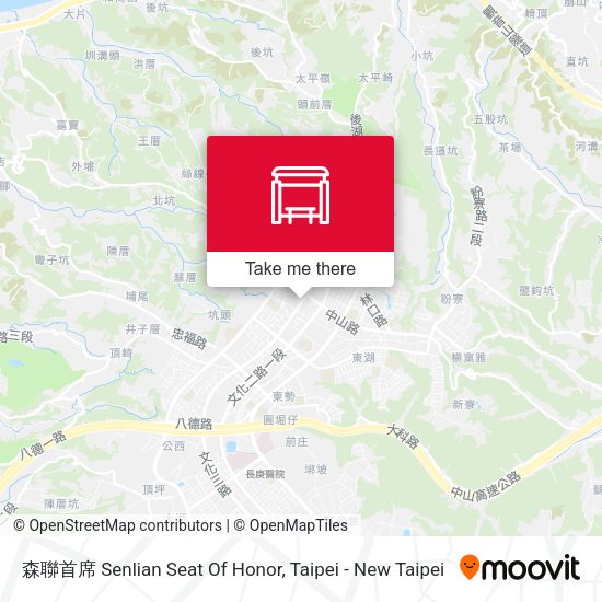 森聯首席 Senlian Seat Of Honor map