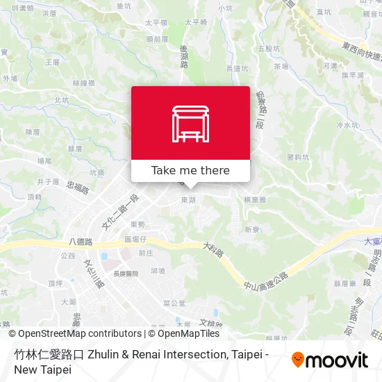 竹林仁愛路口 Zhulin & Renai Intersection地圖