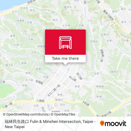 福林民生路口 Fulin & Minshen Intersection地圖