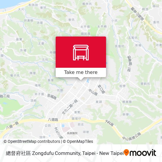 總督府社區 Zongdufu Community地圖