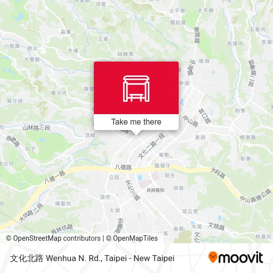 文化北路 Wenhua N. Rd. map