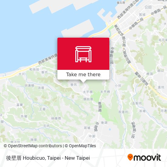 後壁厝 Houbicuo地圖