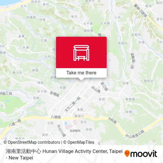 湖南里活動中心 Hunan Village Activity Center map
