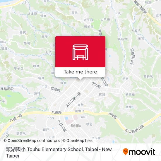 頭湖國小 Touhu Elementary School地圖