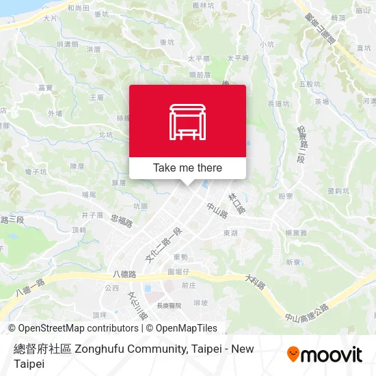 總督府社區 Zonghufu Community地圖