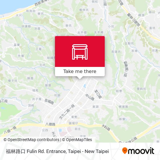 福林路口 Fulin Rd. Entrance map