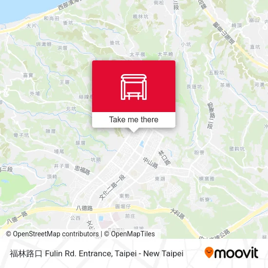 福林路口 Fulin Rd. Entrance map