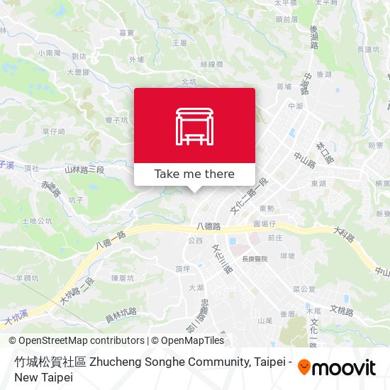 竹城松賀社區 Zhucheng Songhe Community map