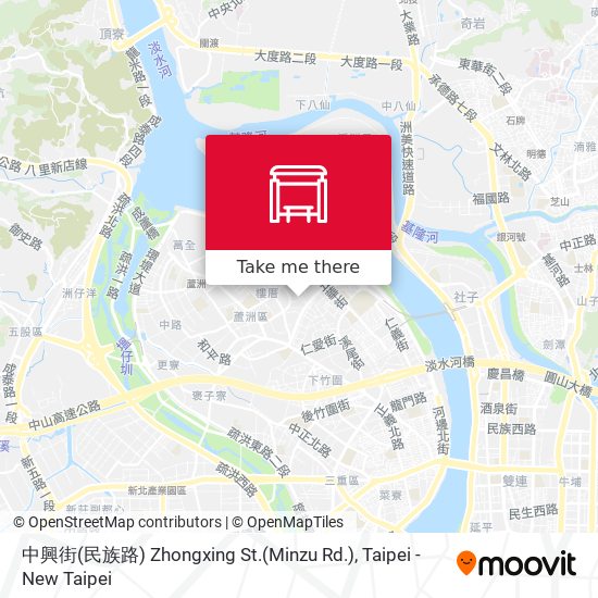 中興街(民族路) Zhongxing St.(Minzu Rd.) map