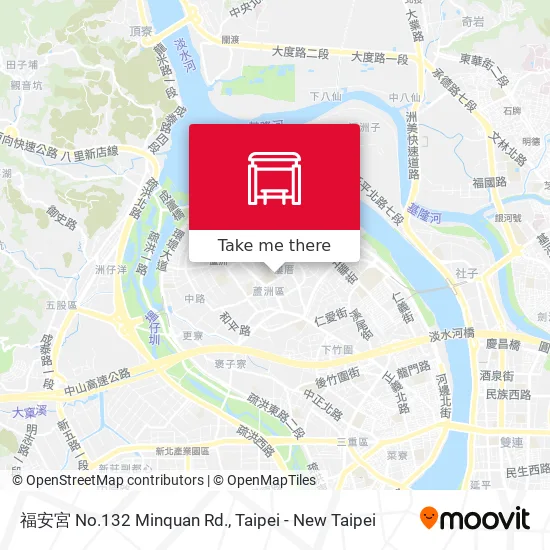 福安宮 No.132 Minquan Rd. map