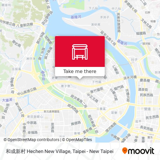 和成新村 Hechen New Village map